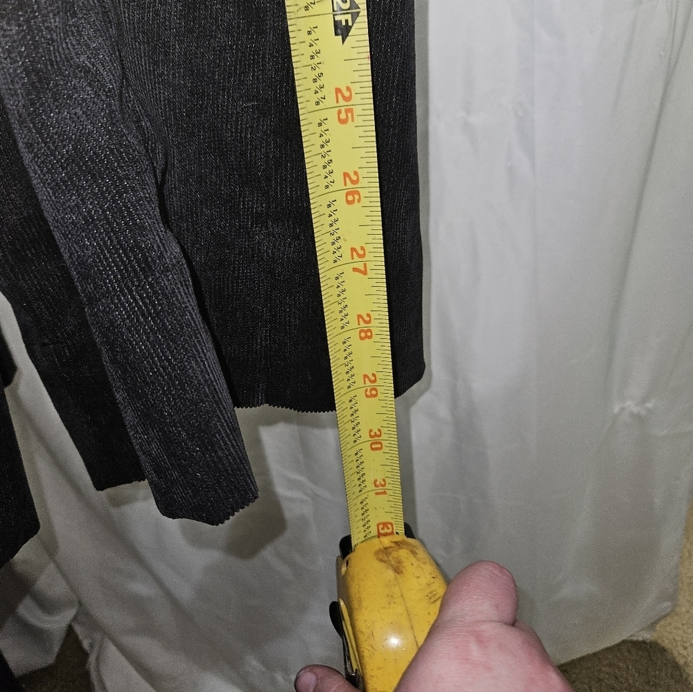 Litz New With Tags Black Corduroy Wide Leg Overalls! - Picture 3 of 9